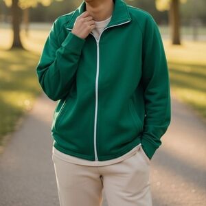 Vintage Jelenk Acrylic Track Jacket SZ XL